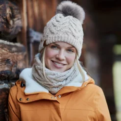Buff Caryn Knitted Beanie - Cru