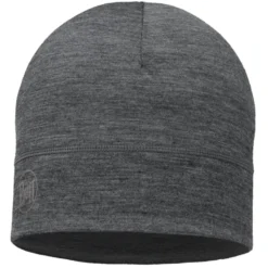 Buff Merino Lightweight Beanie - Solid Grey