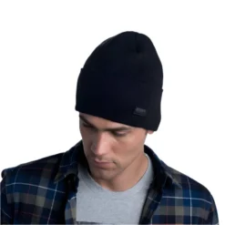 Buff Niels Evo Knitted Beanie - Black -Apparel Series Shop BEABUFNIEEVOBLAONE 3