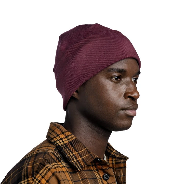 Buff Niels Evo Knitted Beanie - Dahlia 2 Buff Niels Evo Knitted Beanie - Dahlia - Image 2