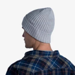 Buff Norval Knitted Beanie - Light Grey -Apparel Series Shop BEABUFNORKNILIGONE 2