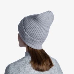 Buff Norval Knitted Beanie - Light Grey -Apparel Series Shop BEABUFNORKNILIGONE 5