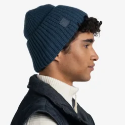 Buff Rutger Knitted Beanie - Steel Blue -Apparel Series Shop BEABUFRUTKNISTBONE 2
