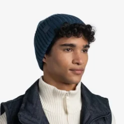 Buff Rutger Knitted Beanie - Steel Blue -Apparel Series Shop BEABUFRUTKNISTBONE 3