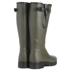 Le Chameau Vierzonord Neoprene Lined Boots - Dark Olive (Vert Chameau) -Apparel Series Shop BOOGUNVIENEOVEC 3