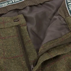 Hoggs Of Fife Tummel Tweed Field Breeks - Olive/Wine -Apparel Series Shop BREHOGTWETUFOLW 2