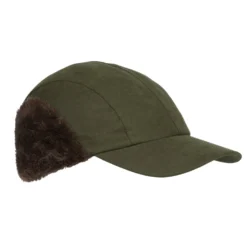 Hoggs Of Fife Kincraig Winter Hunting Cap - Olive Green
