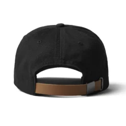 Yeti Leather Logo Badge Trucker Cap - Black -Apparel Series Shop CAPYETLEALOGBLAONE