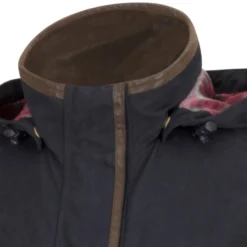 Hoggs Of Fife Ladies Struther Long Length Riding Coat - Navy -Apparel Series Shop COAHOGLADSLRNAV 2