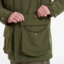 Schoffel Classic Ptarmigan Coat - Hunter Green -Apparel Series Shop COASCHPTACLAHGR 3