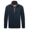 Schoffel Berkeley 1/4 Zip Fleece Jacket - Petrol Blue
