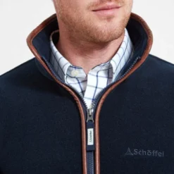Schoffel Cottesmore II Fleece Jacket - Navy -Apparel Series Shop FLESCHCOTIIFNAV 2