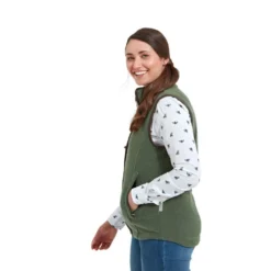 Schoffel Ladies Lyndon Fleece Gilet - Cedar -Apparel Series Shop FLESCHLADLYNCED 4