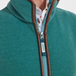 Schoffel Ladies Lyndon Fleece Gilet - Duck Egg -Apparel Series Shop FLESCHLADLYNDUC 3