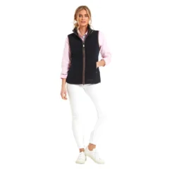 Schoffel Ladies Lyndon Fleece Gilet - Navy -Apparel Series Shop FLESCHLADLYNNAV 7