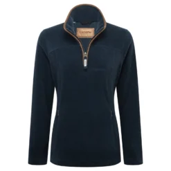 Schoffel Ladies Tilton II 1/4 Zip Fleece - Petrol Blue
