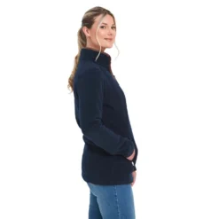 Schoffel Ladies Tilton 1/4 Zip Fleece - Navy -Apparel Series Shop FLESCHLADTILNAV 5