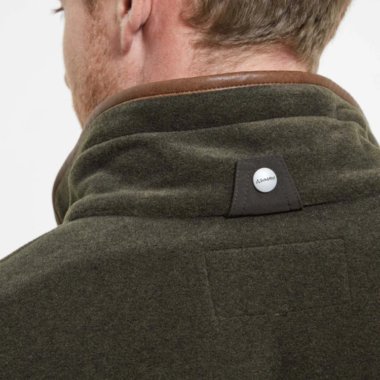 Schoffel Oakham Fleece Gilet - Dark Olive 5 Schoffel Oakham Fleece Gilet - Dark Olive - Image 5