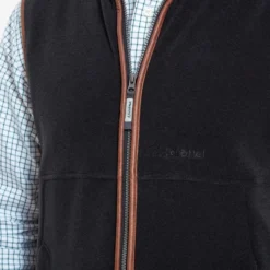 Schoffel Oakham Fleece Gilet - Gunmetal -Apparel Series Shop FLESCHOAKGILGUN 2