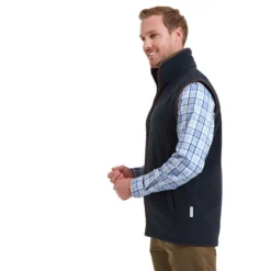 Schoffel Oakham Fleece Gilet - Navy -Apparel Series Shop FLESCHOAKGILNAV 5