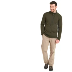 Schoffel Annan II Technical 1/4 Zip Fleece - River Green -Apparel Series Shop FLESCHTECAN2RIG 5