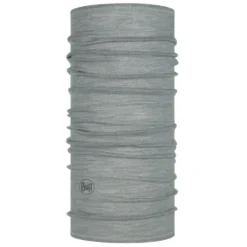 Buff Merino Lightweight Neck Gaiter - Solid Light Grey