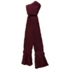 Pennine Merino Wool Garters - Burgundy