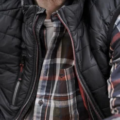 Hoggs Of Fife Granite Rip-Stop Gilet - Black/Red -Apparel Series Shop GILHOGGRARIPBLR 2