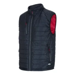 Hoggs Of Fife Granite Rip-Stop Gilet - Black/Red