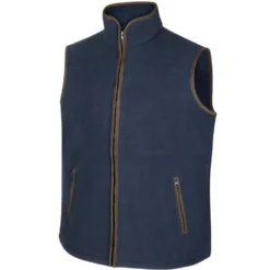 Hoggs Of Fife Woodhall Fleece Gilet - Navy