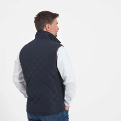 Schoffel Barrowden Quilt Gilet - Midnight -Apparel Series Shop GILSCHBARQUIMID 3