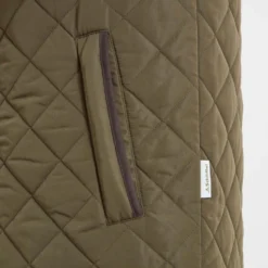 Schoffel Barrowden Quilt Gilet - Olive -Apparel Series Shop GILSCHBARQUIOLI 3