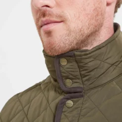 Schoffel Barrowden Quilt Gilet - Olive -Apparel Series Shop GILSCHBARQUIOLI 4
