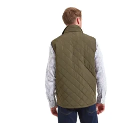 Schoffel Barrowden Quilt Gilet - Olive -Apparel Series Shop GILSCHBARQUIOLI 6
