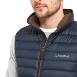 Schoffel Bowden Down Gilet - True Navy -Apparel Series Shop GILSCHBOWDOWTNA 3