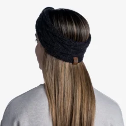Buff Caryn Knitted Headband - Graphite 6 Buff Caryn Knitted Headband - Graphite -Apparel Series Shop HEABUFCARKNIGRAONE 3