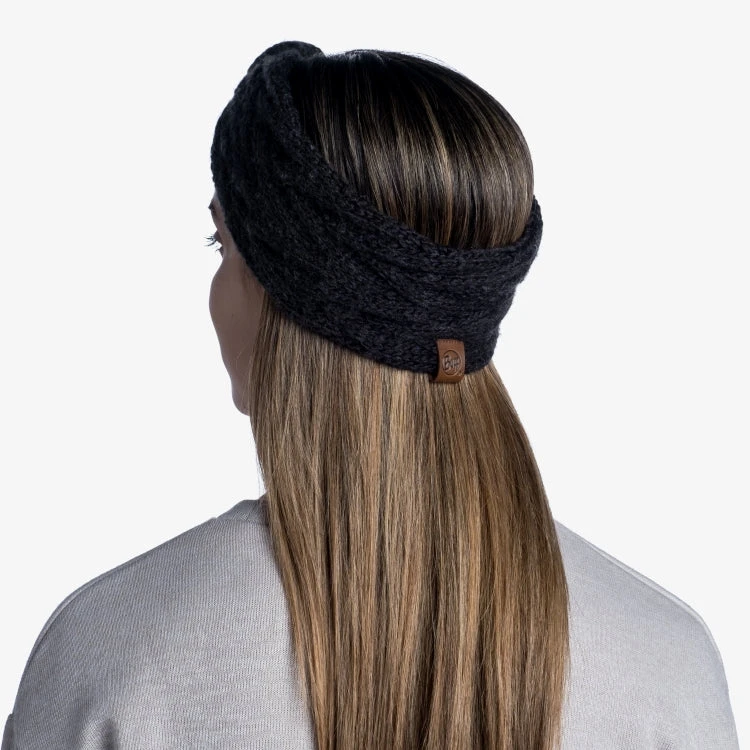 Buff Caryn Knitted Headband - Graphite 3 Buff Caryn Knitted Headband - Graphite - Image 3