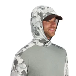 Simms Bugstopper Solarflex Hoody - Cinder/Regiment Camo Cinder -Apparel Series Shop HODSIMBUGSFLCRC