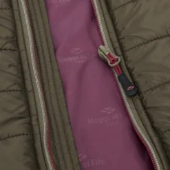 Hoggs Of Fife Kingston Rip-Stop Jacket - Olive/Merlot -Apparel Series Shop JACHOGKINRIPOLM