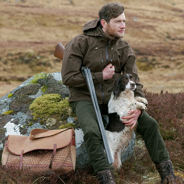 Hoggs Of Fife Rannoch Lightweight Waterproof Shooting Coat - Brown 3 Hoggs Of Fife Rannoch Lightweight Waterproof Shooting Coat - Brown - Image 3
