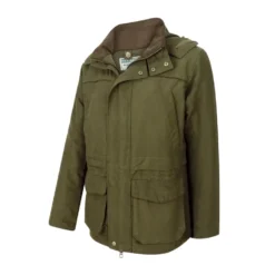 Hoggs Of Fife Kincraig Field Waterproof Jacket - Olive Green -Apparel Series Shop JACHOGWATKIFOLI 4