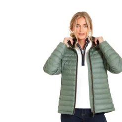 Schoffel Ladies Hambleton Down Jacket - Laurel -Apparel Series Shop JACSCHLADHADLAU 3