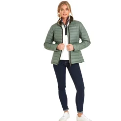 Schoffel Ladies Hambleton Down Jacket - Laurel -Apparel Series Shop JACSCHLADHADLAU 4