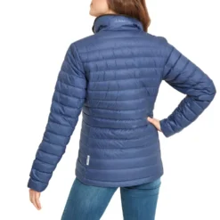 Schoffel Ladies Hambleton Down Jacket - Stone Blue -Apparel Series Shop JACSCHLADHADSTB 3
