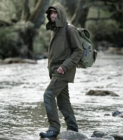 Hoggs Of Fife Kincraig Field Waterproof Jacket - Olive Green -Apparel Series Shop KIncraig