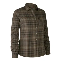 Deerhunter Ladies Emery Shirt - Green Check