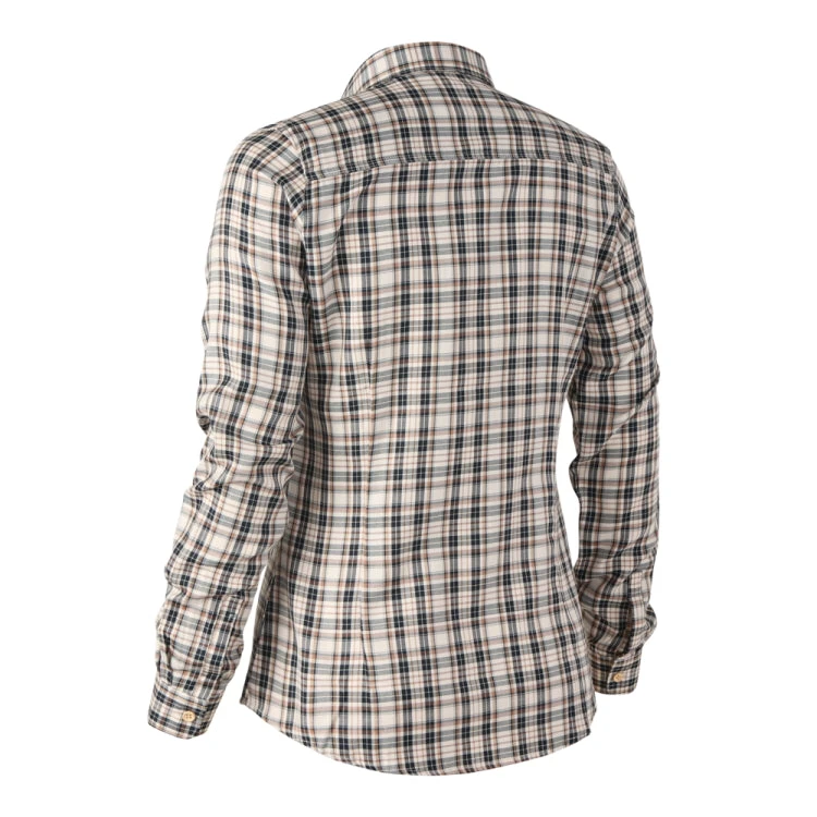 Deerhunter Ladies Julia Shirt - Blue Check 2 Deerhunter Ladies Julia Shirt - Blue Check - Image 2