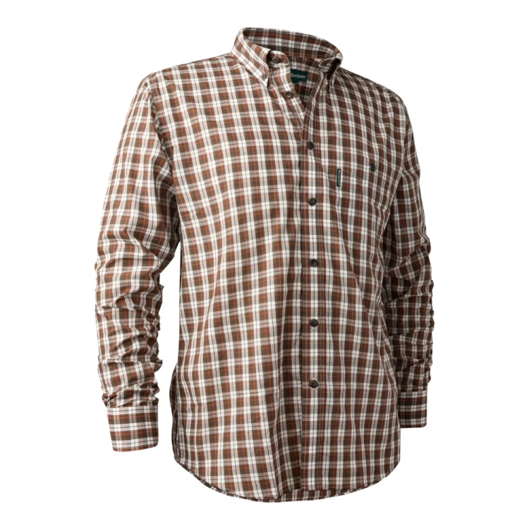 Deerhunter Jeff Shirt - Brown Check 1 Deerhunter Jeff Shirt - Brown Check