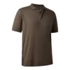 Deerhunter Christian Polo Shirt - Brown Leaf
