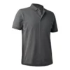 Deerhunter Harris Polo Shirt - Dark Grey Melange